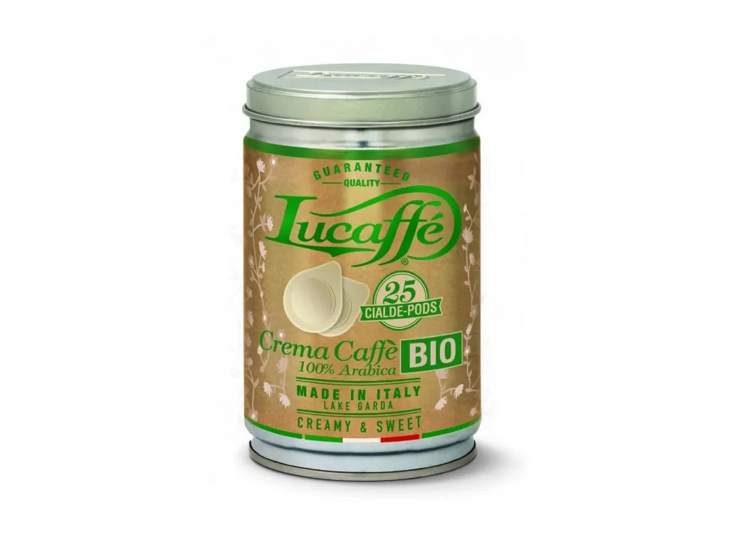 Lucaffe Crema Caffe Bio 100 % Арабика – 25 бр. филтър дози в кутия