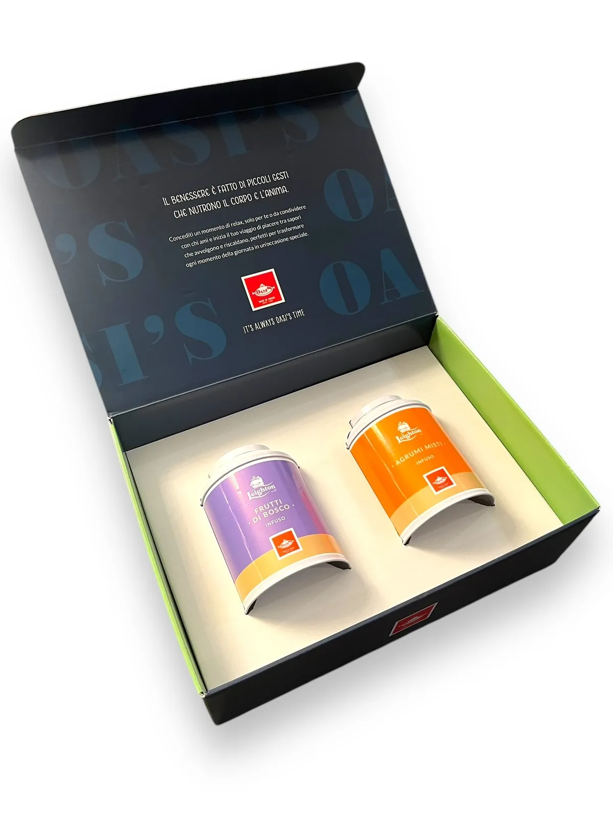 Подаръчна Кутия Oasi’s 2 бр. насипни чайове в кутия