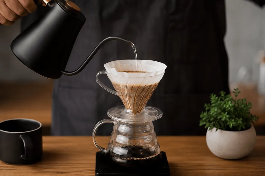 Pour over / V60 за начинаещи: лесна рецепта и настройки